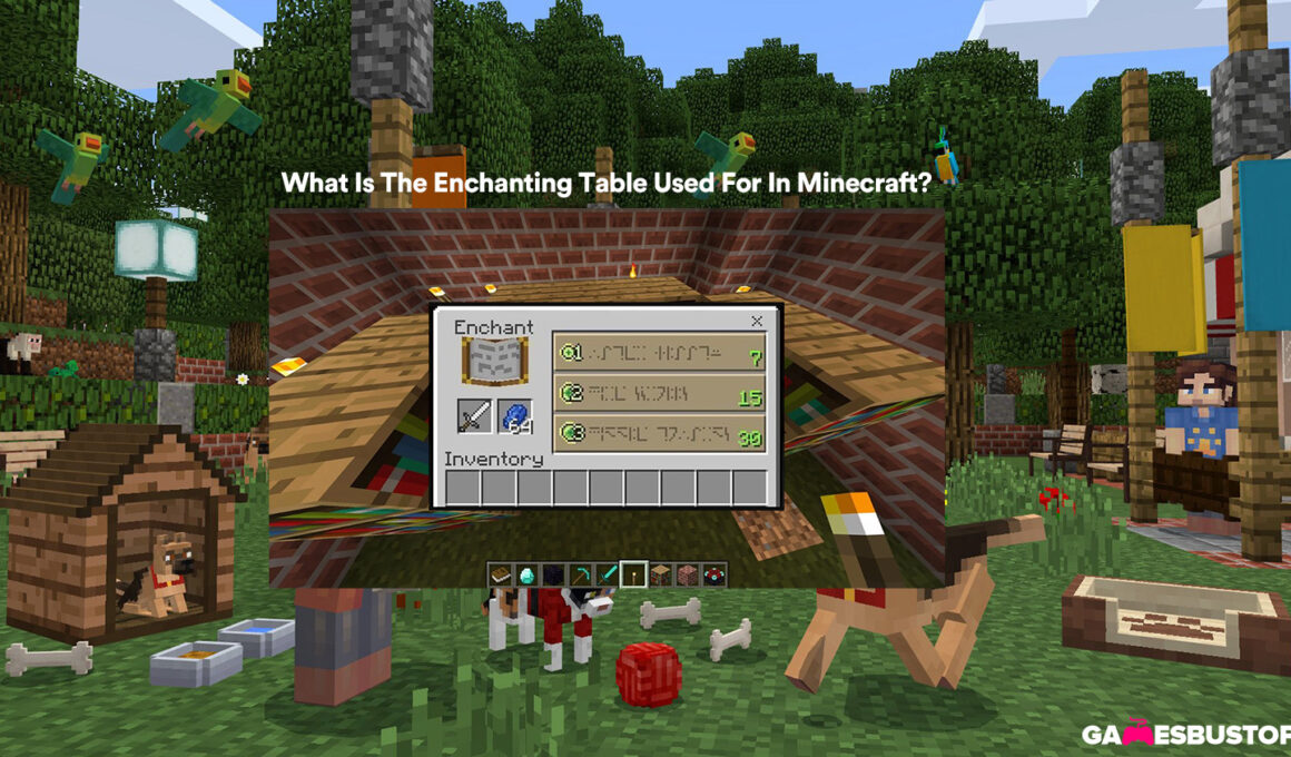 What Is The Enchanting Table Used For In Minecraft?