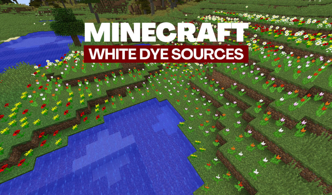 Minecraft White Dye Sources