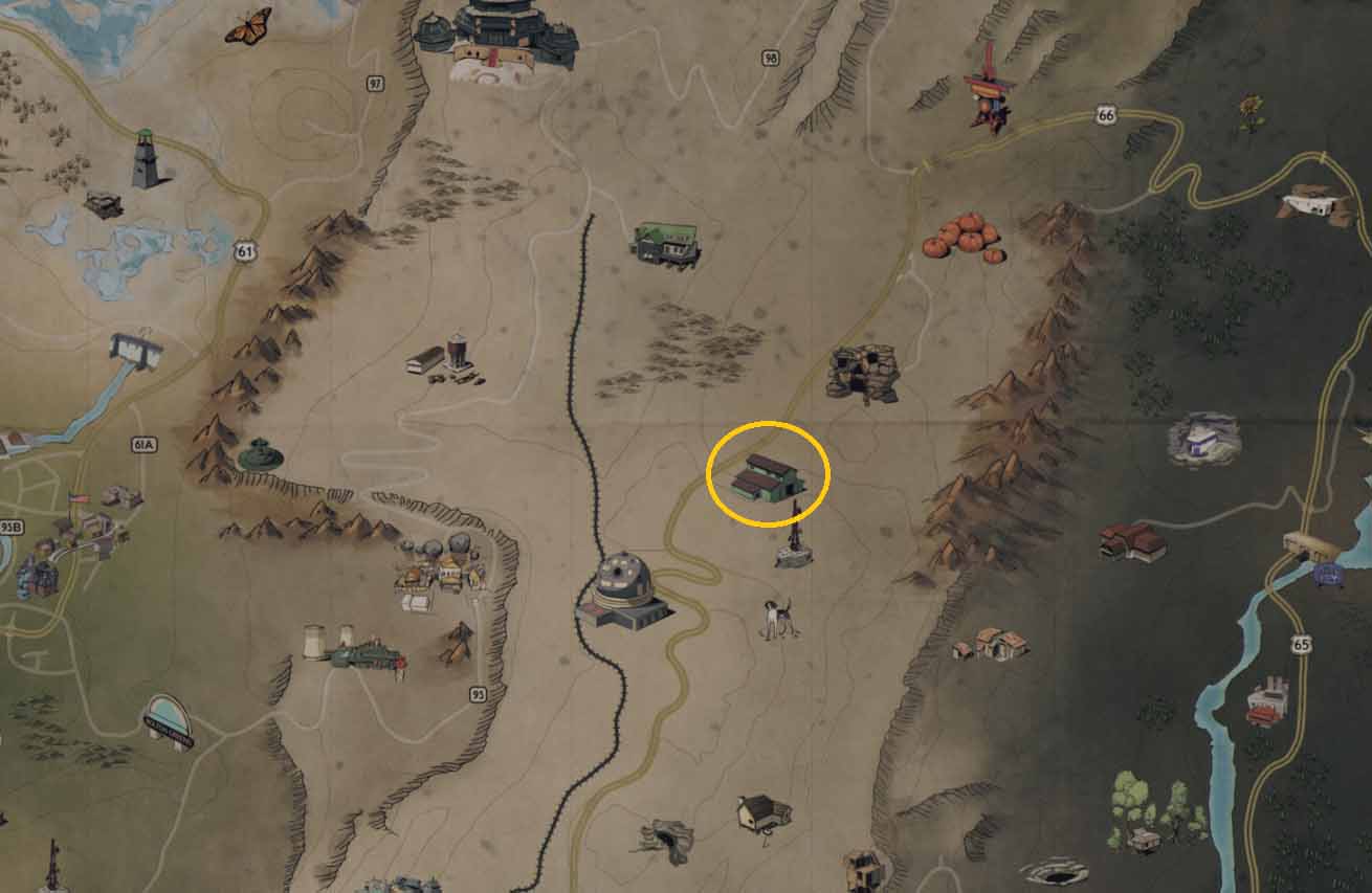 Sons of Dane Compound All Fallout 76 Aluminum Locations