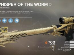 How good is the Whisper of the Worm in Destiny