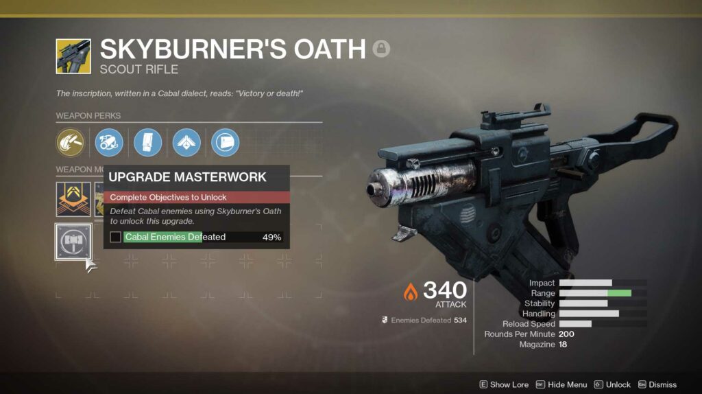 How to get Skyburner’s Oath in Destiny 2
