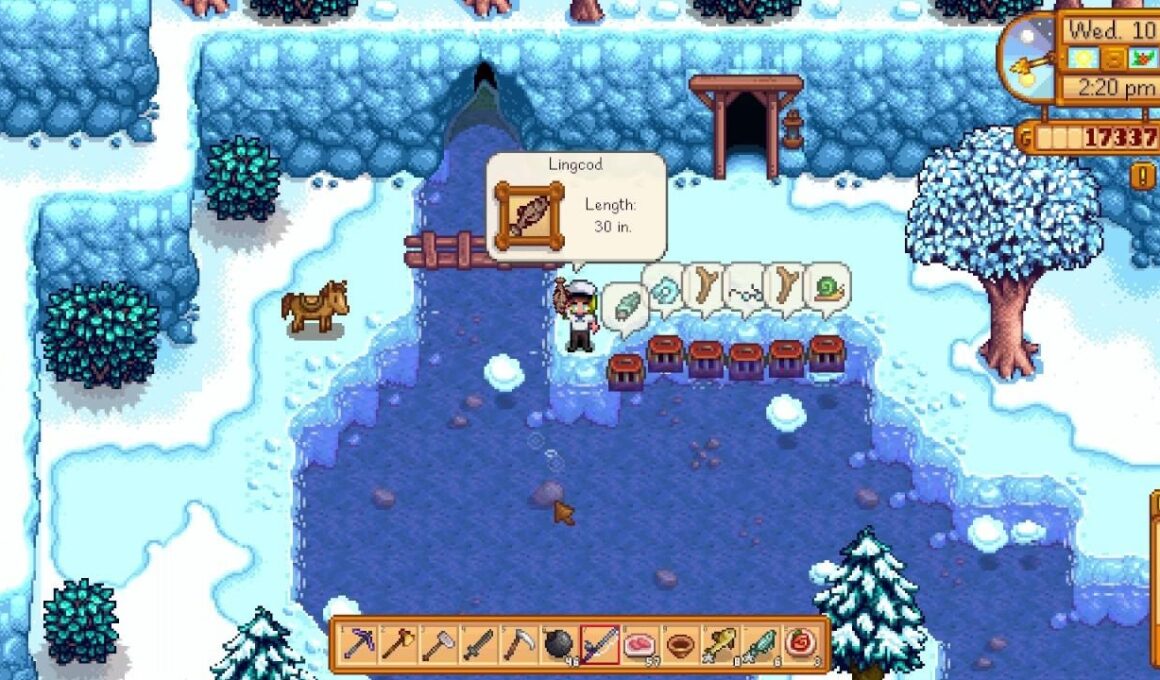 Lingcod Fish Location in Stardew Valley