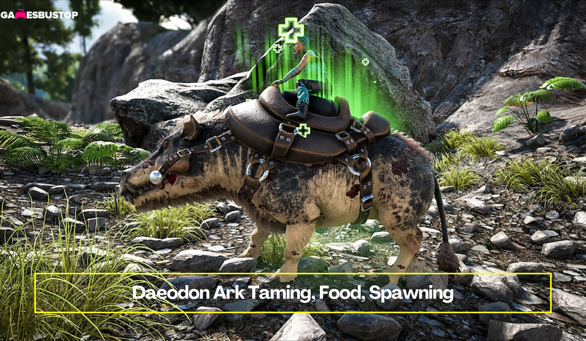 ARK: Survival Evolved Daeodon Taming, Food, Spawning (GamesBustop)