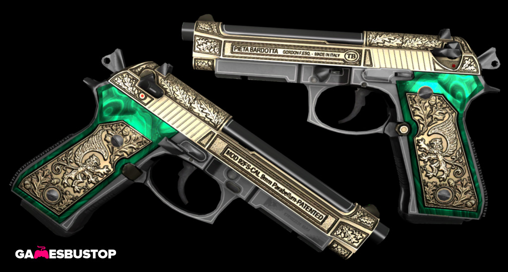 Dual Berettas - GamesBustop CSGO Weapon skins