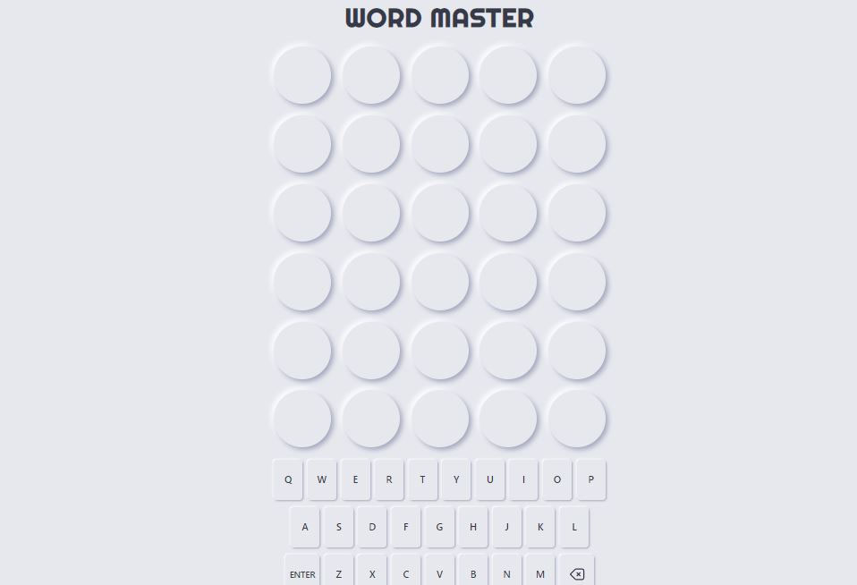 wordmaster puzzle game