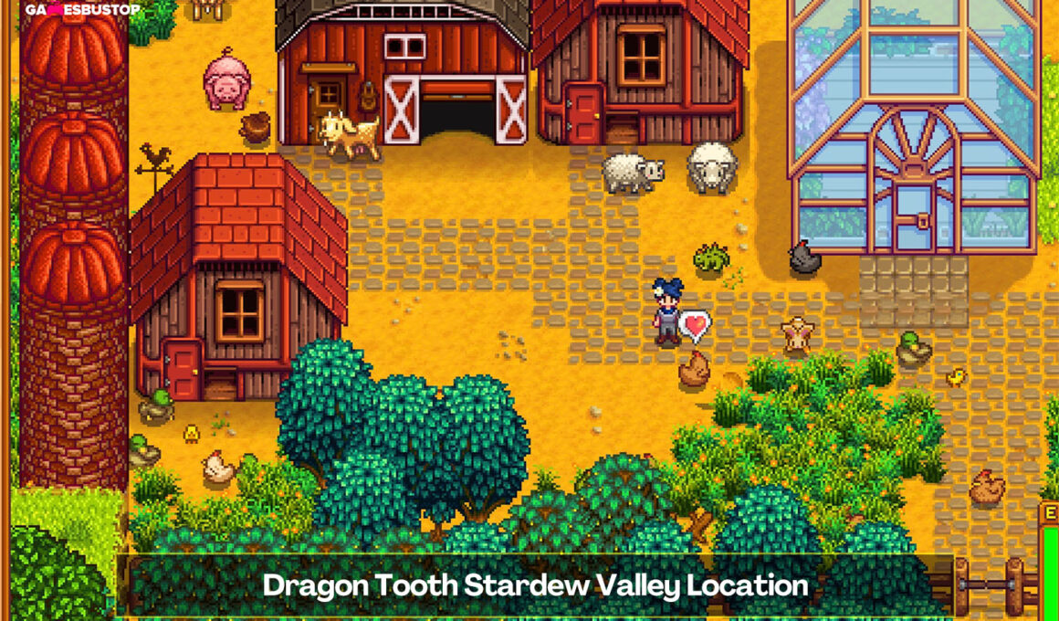 Dragon Tooth Stardew Valley Location