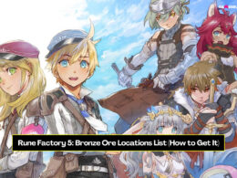 Rune Factory 5 Bronze Ore Locations List Guide