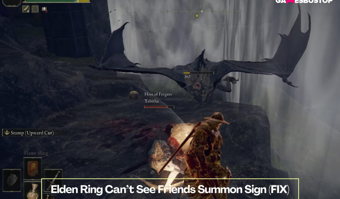 Elden Ring Can’t See Friends Summon Sign (FIX)