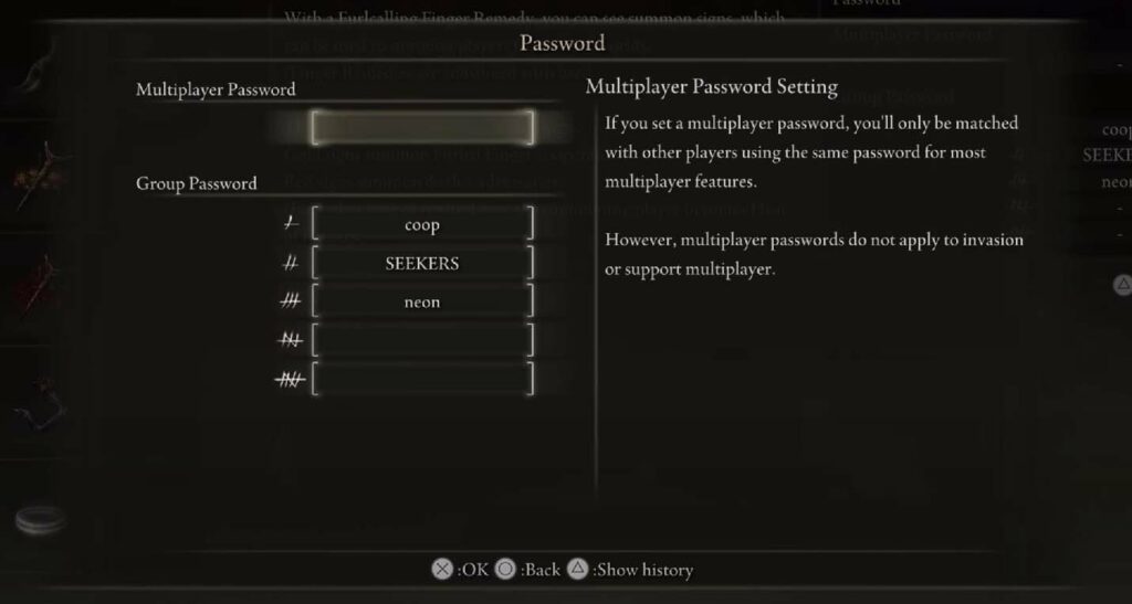 Forgetting to Use Multiplayer Password