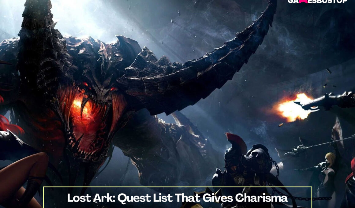 Lost Ark: Quest List That Gives Charisma
