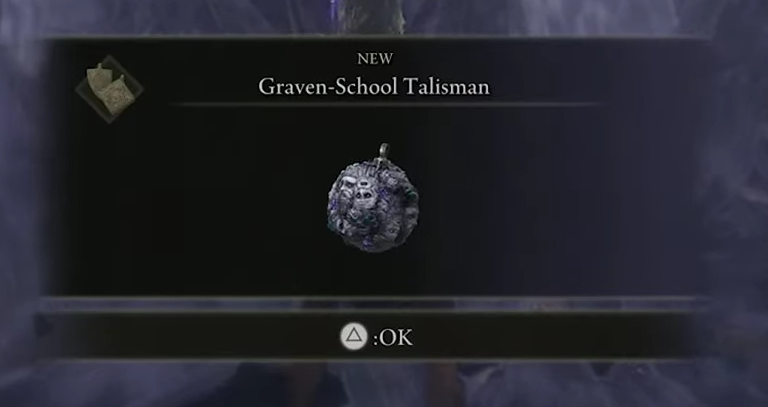 Elden Ring graven School Talisman