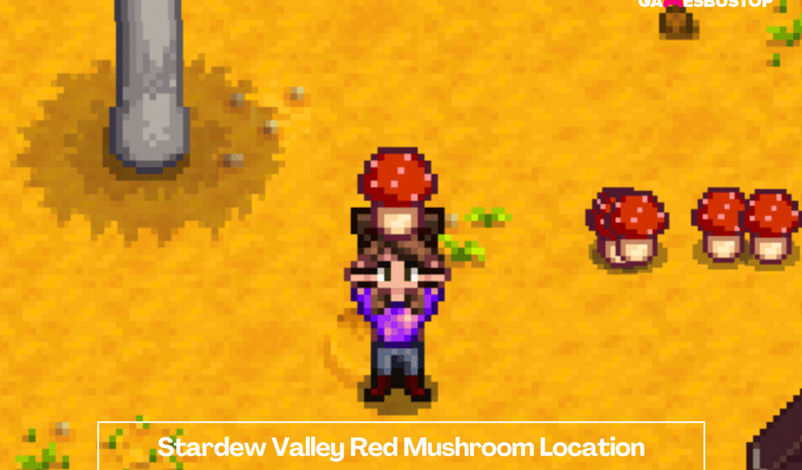 Stardew Valley Red Mushroom Location