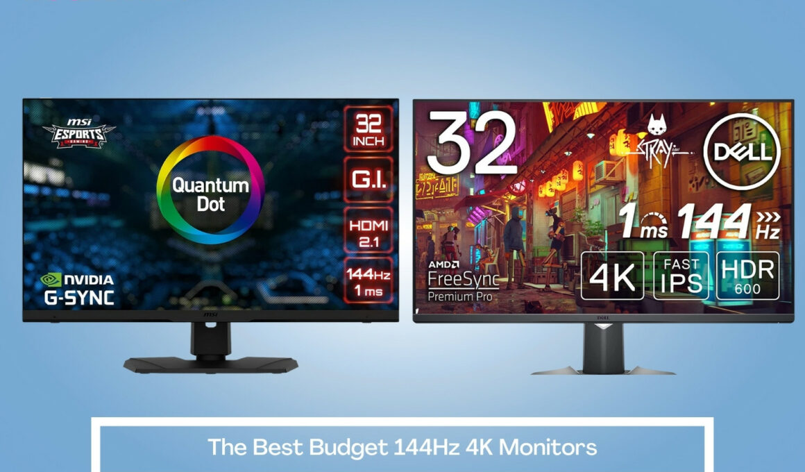 The Best Budget 144Hz 4K Monitors