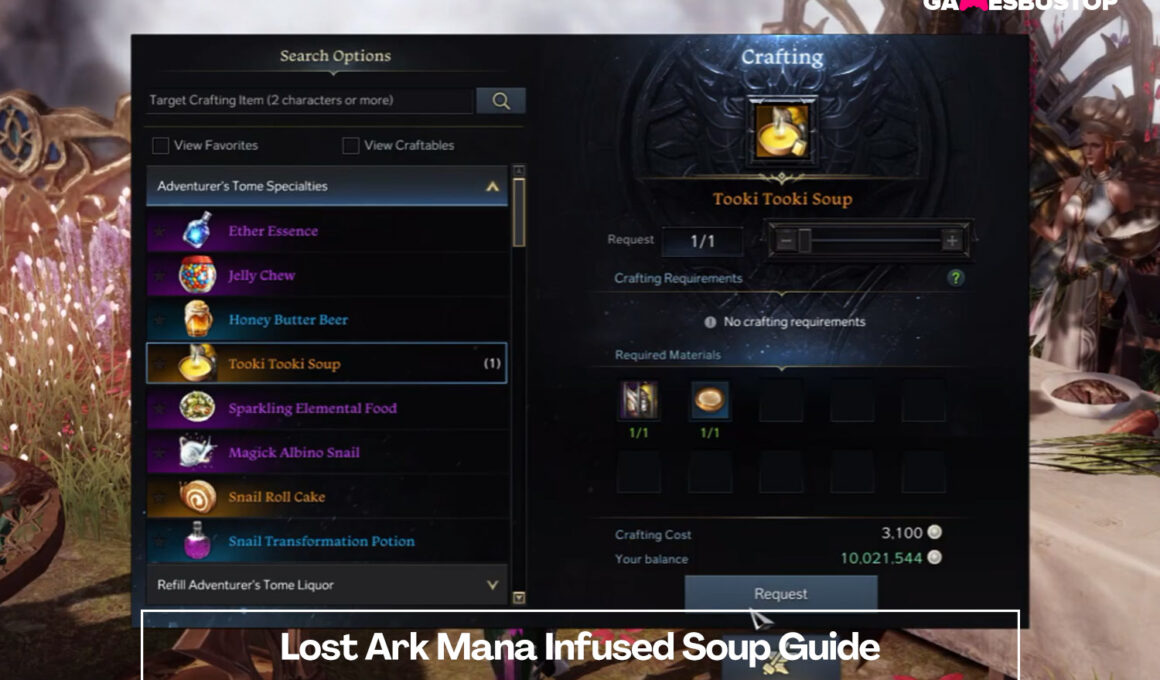 Lost Ark Mana Infused Soup Guide GamesBustop
