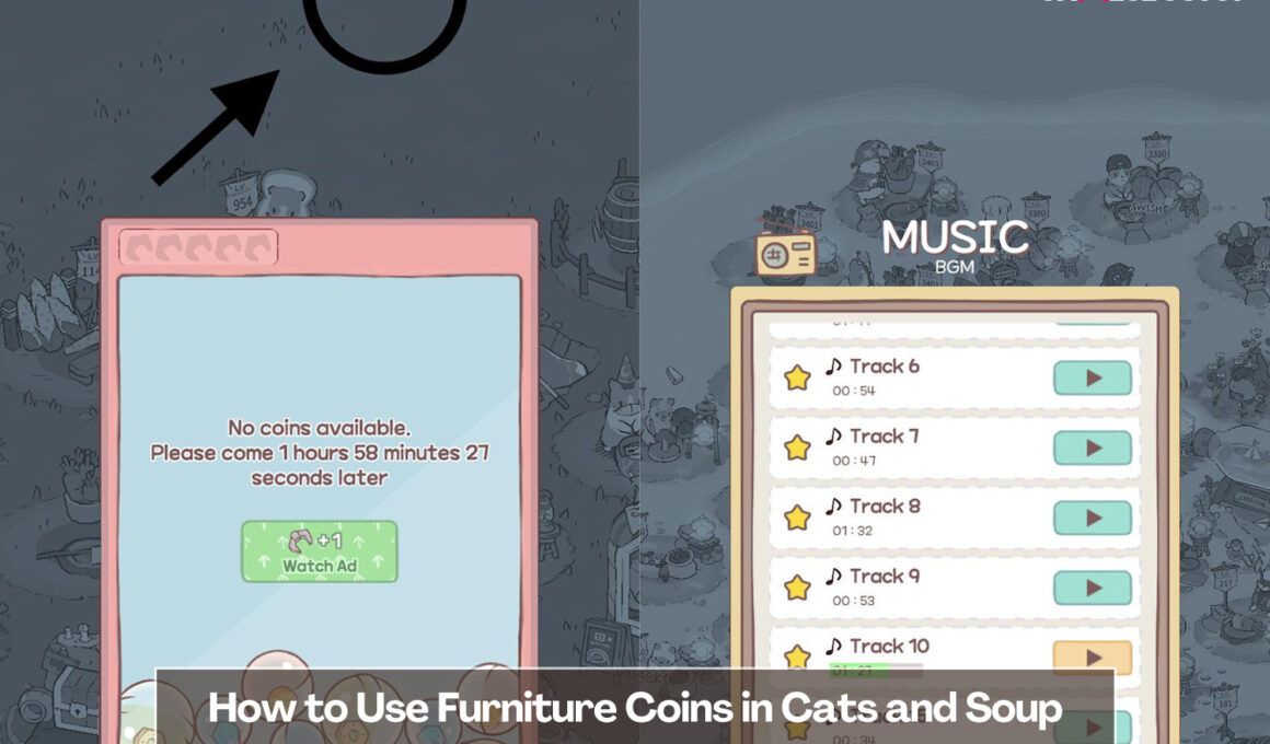 How to Use Furniture Coins in Cats and Soup