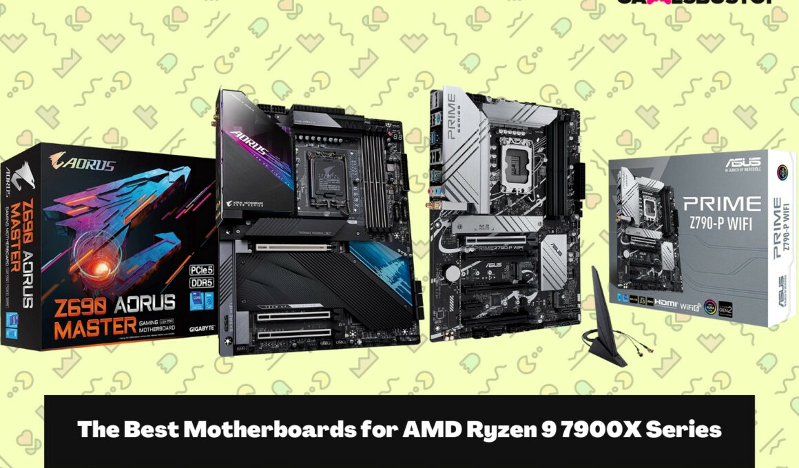 The Best Motherboards for AMD Ryzen 9 7900X, Ryzen 9 7950X