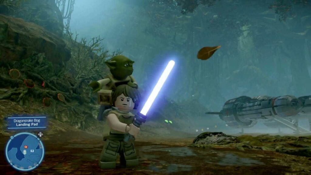 Luke Skywalker (Yoda Backpack)