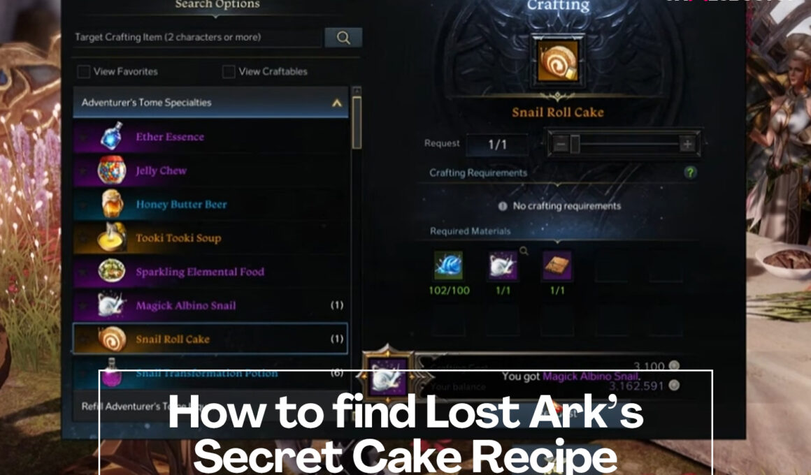 How to find Lost Ark’s Secret Cake Recipe