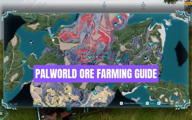 Best Locations for Ore Farming in Palworld