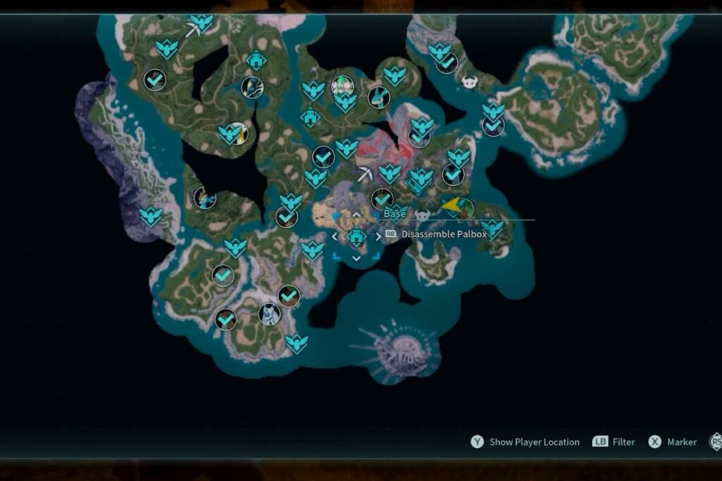 palworld guilds map